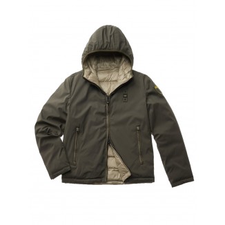 CHAQUETA REVERSIBLE DE NEOPRENO BALLARD VERDE -