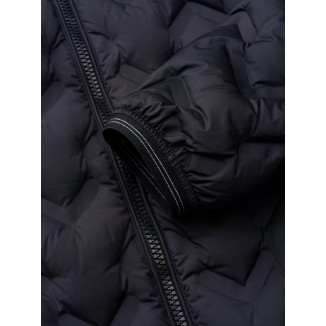 PIUMINO CON NASTRI SUGLI ANGOLI PIER BLU NAVY