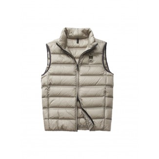 GILET IMBOTTITO BLAUER DUKE IN NERO -