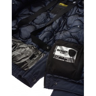 GIACCA BLAUER POLICE RIVER