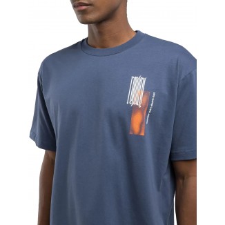 CAMISETA REPLAY ALGODON ESTAMPADO ELECTRIC CLUB