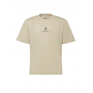 T-SHIRT PREMIATA VERDE LOGO FRONTALE - 