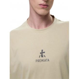T-SHIRT PREMIATA VERDE LOGO FRONTALE - 