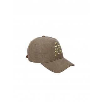 CAPPELLINO MARRONE MAXI LOGO PREMIATA - 