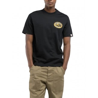 T-SHIRT REPLAY IN COTONE STAMPATO ELECTRIC CLUB - 