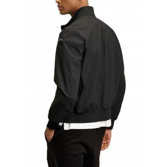 CHAQUETA BLAUER BOMBER CON CINTA ANSON COLOR NEGRO - 