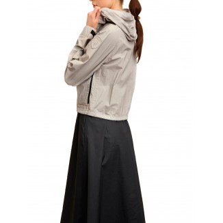 CHAQUETA CORTA BLAUER CON CAPUCHA EMERALD - 
