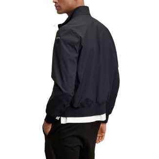 CHAQUETA BLAUER BOMBER CON CINTA ANSON COLOR AZUL MARINO - 