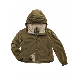 CHAQUETA BLAUER VERDE CON CAPUCHA BURRAGE - 