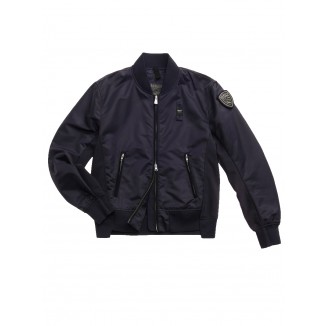 BOMBER BLAUER DE NYLON Y NEOPRENO LAURIE -
