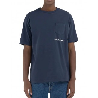 T-SHIRT REPLAY NERO IN COTONE STAMPATO - 