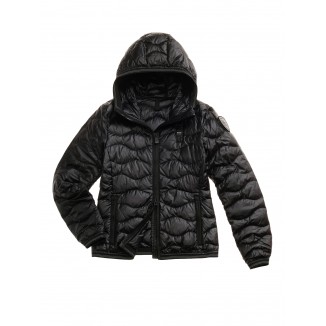 PLUMIFERO ONDAS BLAUER CAMELIA NEGRO -