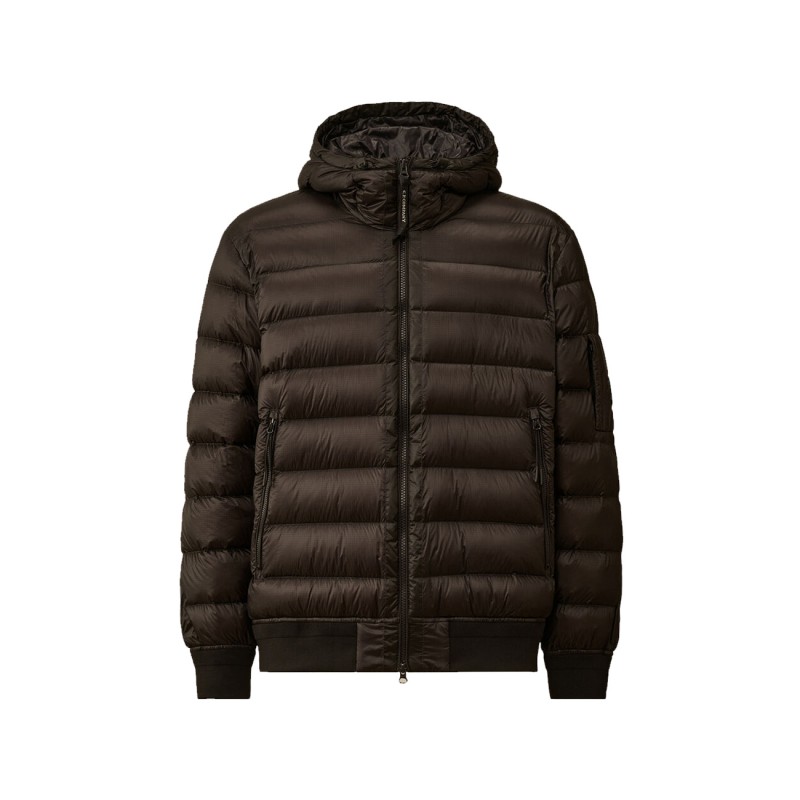 PLUMIFERO C.P COMPANY SHELL HOODED AZUL OCEANO - 