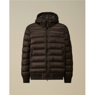 PLUMIFERO C.P COMPANY SHELL HOODED NEGRO