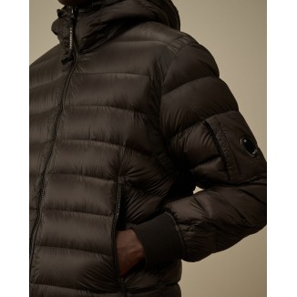 PLUMIFERO C.P COMPANY SHELL HOODED AZUL OCEANO - 