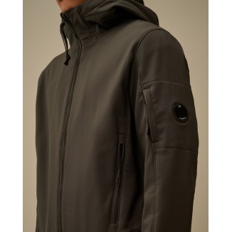 CHAQUETA C.P COMPANY C.P. SHELL-R GOGLE AZUL OCEANO - 