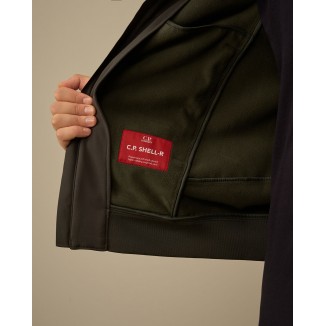 CHAQUETA C.P COMPANY C.P. SHELL-R GOGLE AZUL OCEANO - 