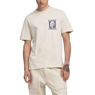 CAMISETA REPLAY ALGODON ESTAMPADO VINTAGE DENIM -