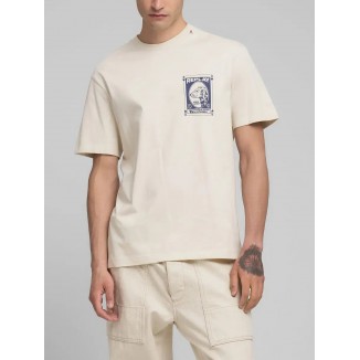 CAMISETA REPLAY ALGODON ESTAMPADO VINTAGE DENIM