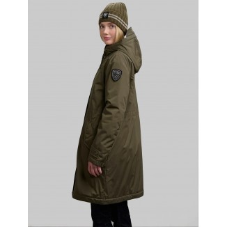 PARKA BLAUER CON INTERIOR DE PIEL ECO PAYNE VERDE - 