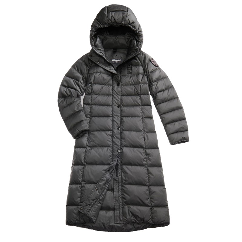 PIUMINO LUNGO ANITA BLAUER GRIGIO ANTHRACITE - PIUMINO LUNGO ANITA BLAUER GRIGIO ANTHRACITE -