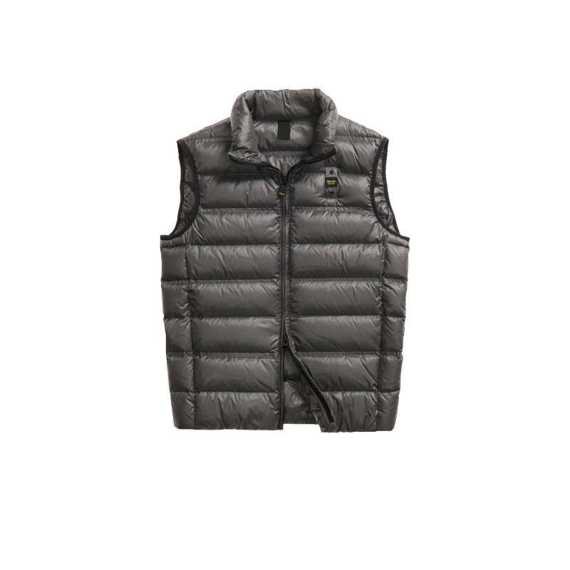 CHALECO ACOLCHADO BLAUER DUKE COLOR GRIS ANTRACITA - CHALECO ACOLCHADO BLAUER DUKE COLOR GRIS ANTRACITA -