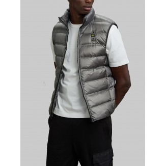 CHALECO ACOLCHADO BLAUER DUKE COLOR GRIS ANTRACITA - 
