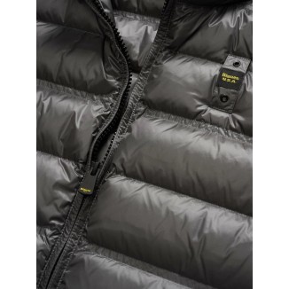 CHALECO ACOLCHADO BLAUER DUKE COLOR GRIS ANTRACITA - 