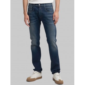 REPLAY JEANS HYPERFLEX SLIM AMBASS DARK BLUE