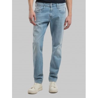 VAQUEROS REPLAY HYPERFLEX SLIM AMBASS LIGHT BLUE