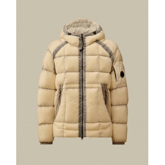 PIUMINO C.P. COMPANY SHELL HOODED PUFFER