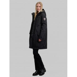 TRENCH BLAUER CON INTERIOR DE PIEL ECO PAYNE NEGRA - 