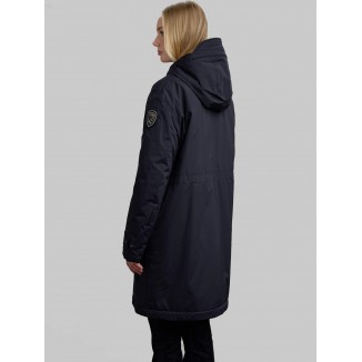 PARKA BLAUER CON INTERIOR DE PIEL ECO PAYNE NEGRA - 