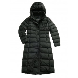PIUMINO LUNGO ANITA BLAUER GRIGIO ANTHRACITE -