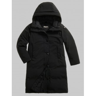 BLAUER PARKA DONNA NEOPRENE ARGYLE NERO