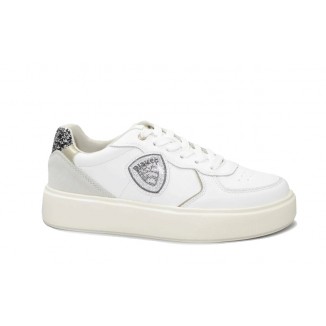 SNEAKER BLAUER VENUS GLITER BLANCA - 