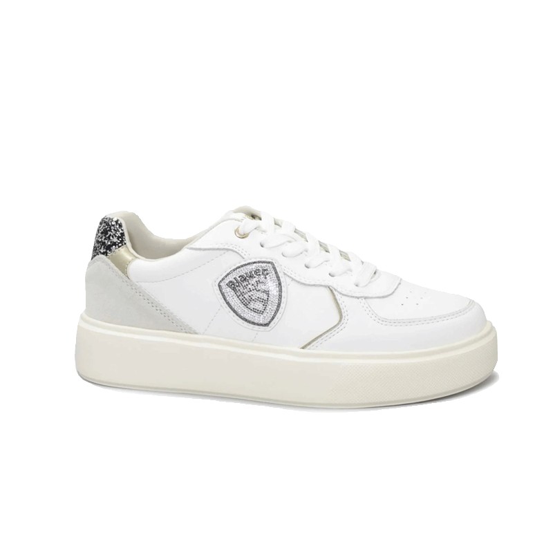 SNEAKER BLAUER VENUS GLITER BLANCA - SNEAKER BLAUER VENUS GLITER BLANCA -