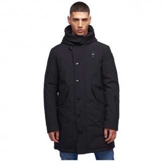 PARKA DE HOMBRE BLAUER ACOLCHADA NEGRA