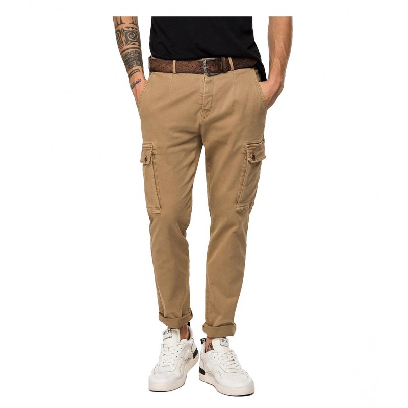 PANTALON CARGO REPLAY HYPERFLEX JAAN - 