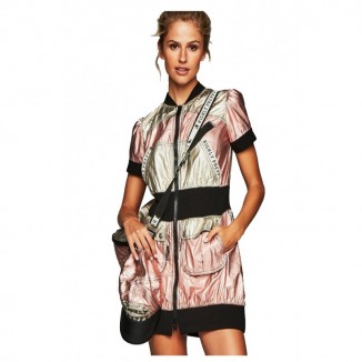 VESTIDO SPORT METALIZADO HIGHLY PREPPY  - 