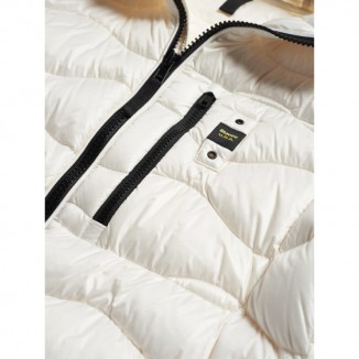 PLUMIFERO BLAUER ONDULADO ROY BLANCO