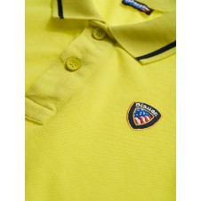 POLO BLAUER CON BORDES RAYADOS - 