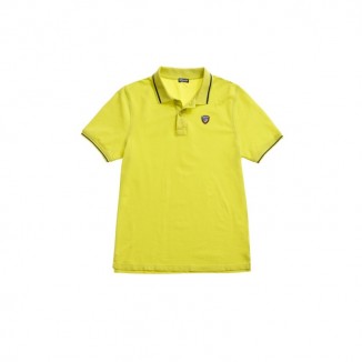 POLO BLAUER CON BORDES RAYADOS