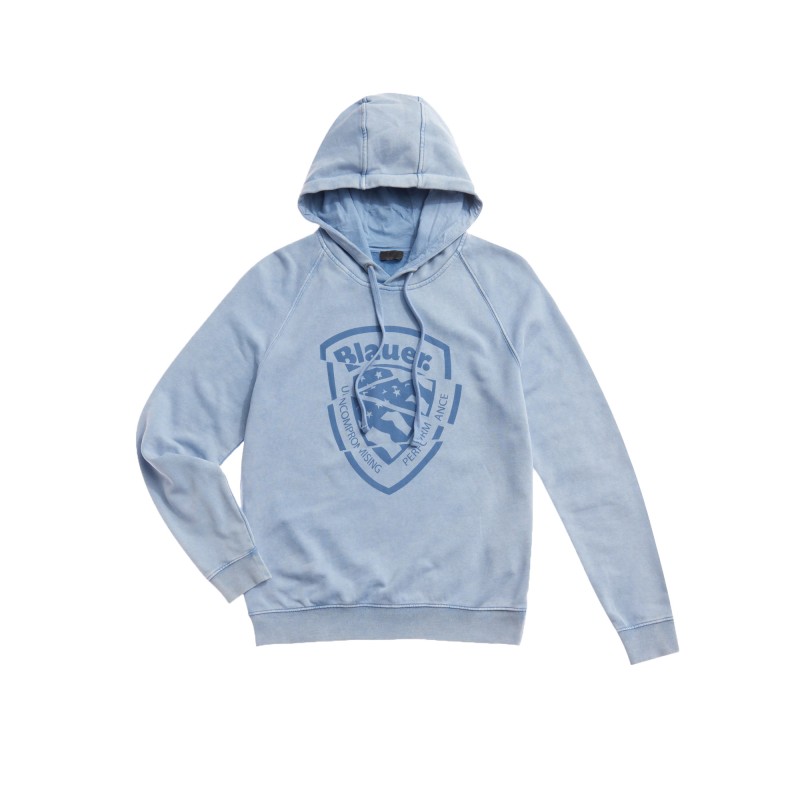 SUDADERA CON CAPUCHA BLAUER USA - SUDADERA CON CAPUCHA BLAUER USA -
