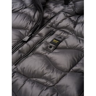 PLUMIFERO BLAUER CON ONDAS MAURICE COLOR GRIS