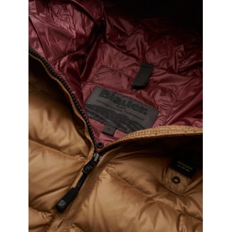 PLUMÍFERO LARGO CON CAPUCHA BLAUER BEATRICE