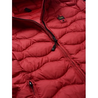 PLUMIFERO ONDULADO BLAUER MONICA ROJO