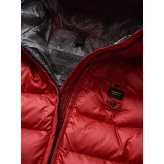 PLUMÍFERO LARGO CON CAPUCHA BLAUER BEATRICE