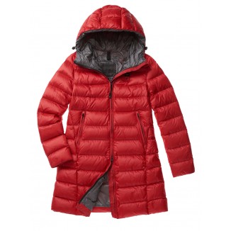 PLUMÍFERO LARGO CON CAPUCHA BLAUER BEATRICE -