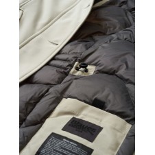 PARKA DE NEOPRENO CON CAPUCHA DE PELO VERONICA - 